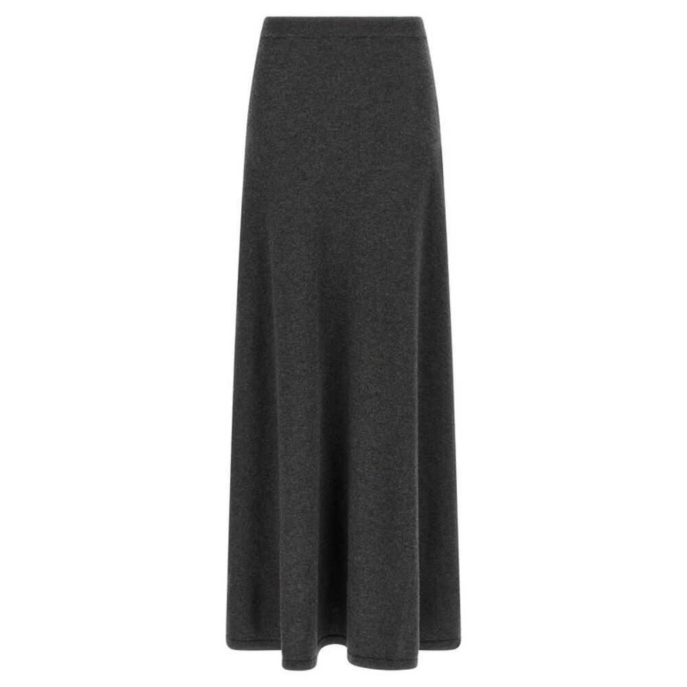 Balenciaga Gray Wool Mini Women's Skirt